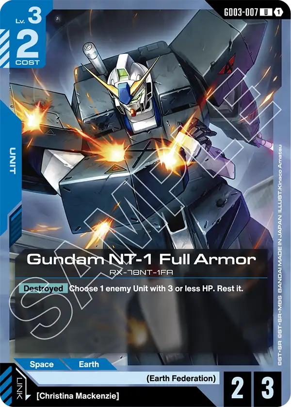 Gundam NT-1 Full Armor (GD03-007)