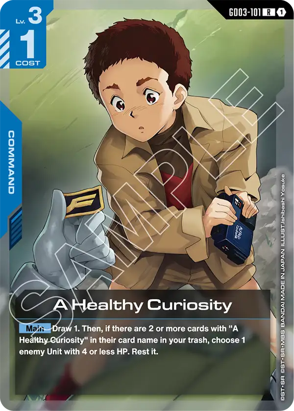 A Healthy Curiosity (GD03-101)