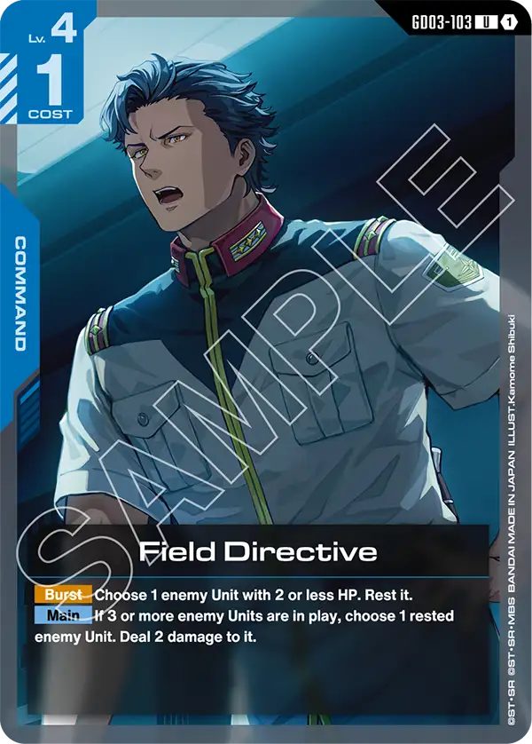 Field Directive (GD03-103)