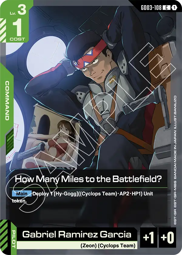 How Many Miles to the Battlefield? / Gabriel Ramirez (GD03-108)