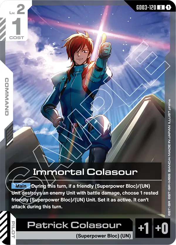 Immortal Colasour / Patrick Colasaur (GD03-120)