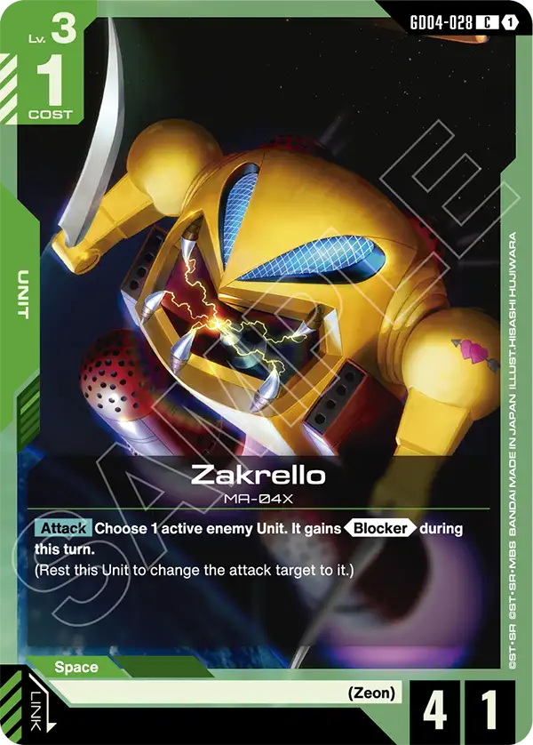 Zakrello (GD04-028)