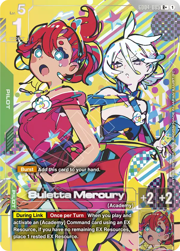 Suletta Mercury (GD04-085) (R+) (Alternative Art)