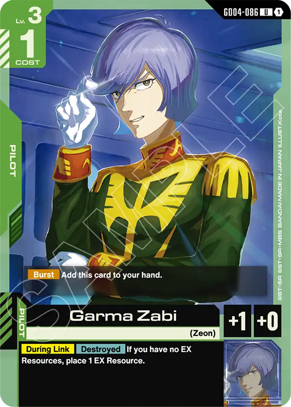 Garma Zabi (GD04-086)
