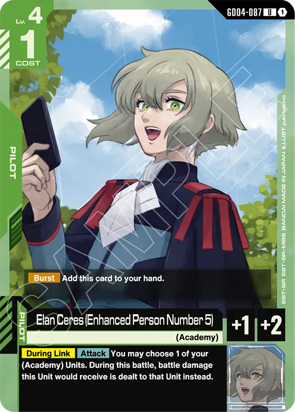 Elan Ceres (Enhanced Person Number 5) (GD04-087)