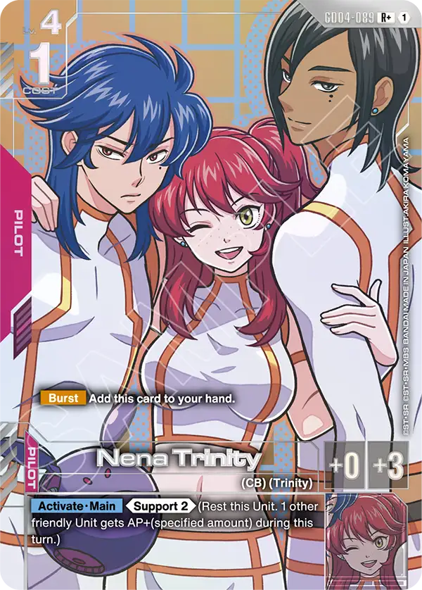 Nena Trinity (GD04-089) (R+) (Alternative Art)