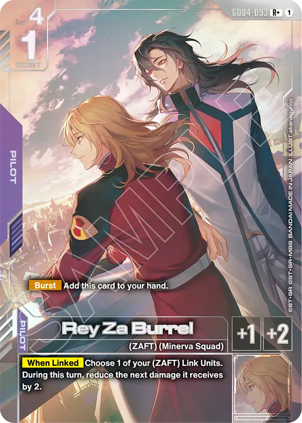 Rey Za Burrel (GD04-093) (R+) (Alternative Art)