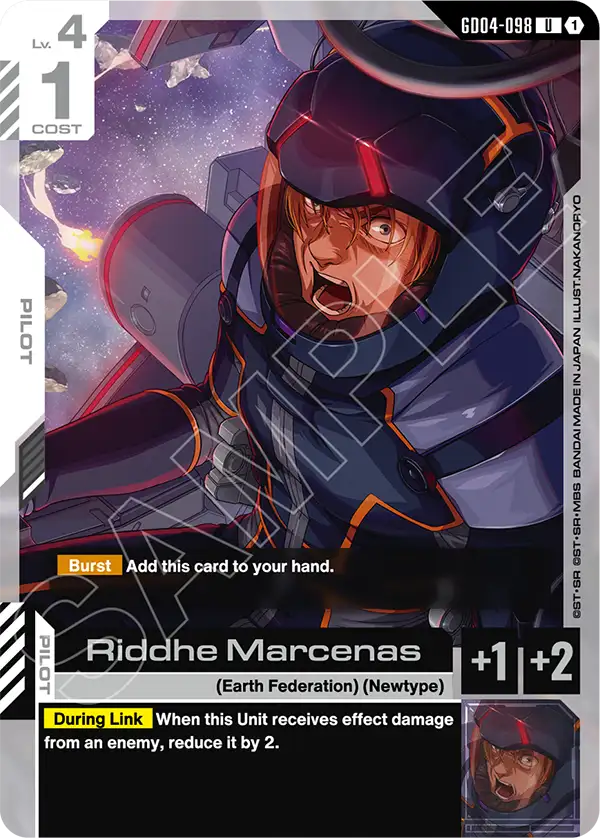 Riddhe Marcenas (GD04-098)