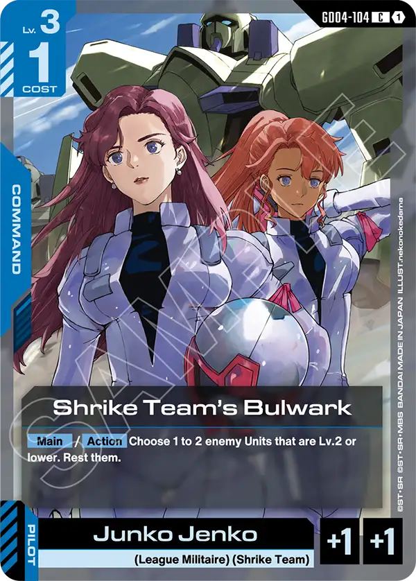 Shrike Team's Bulwark / Junko Jenko (GD04-104)