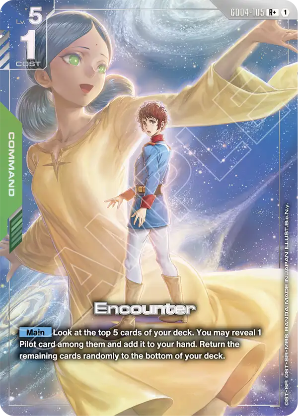 Encounter (GD04-105) (R+) (Alternative Art)