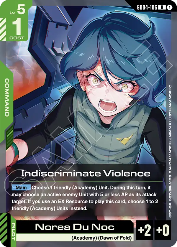 Indiscriminate Violence / Norea Du Noc (GD04-106)