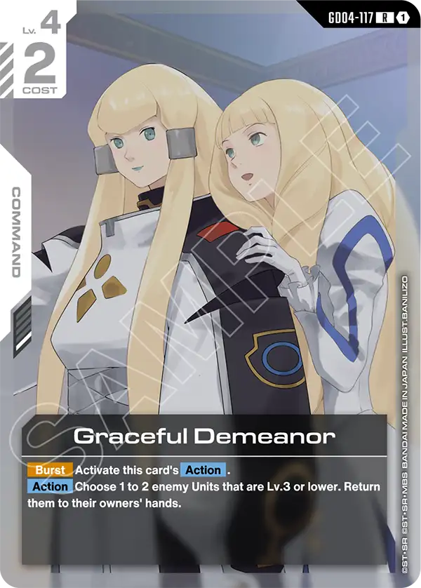 Graceful Demeanor (GD04-117)