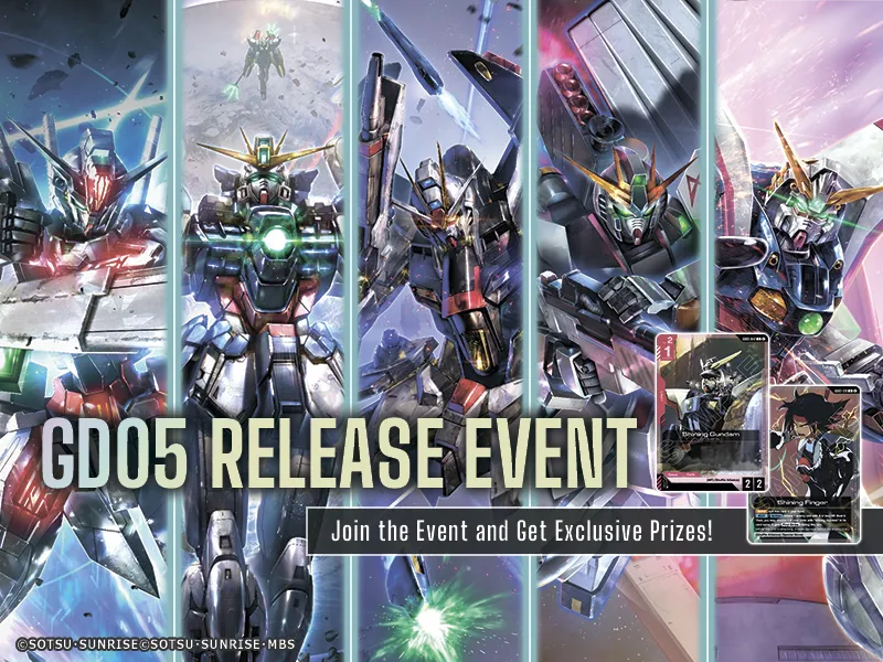 Gundam GD05 Release Event - 11:00am - Sunday 26th July