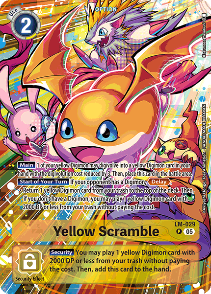 Yellow Scramble (ST-21) (LM-029) (Alternate Art)