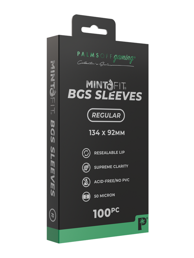 MintFit BGS Graded Card Sleeves - Regular 100pc