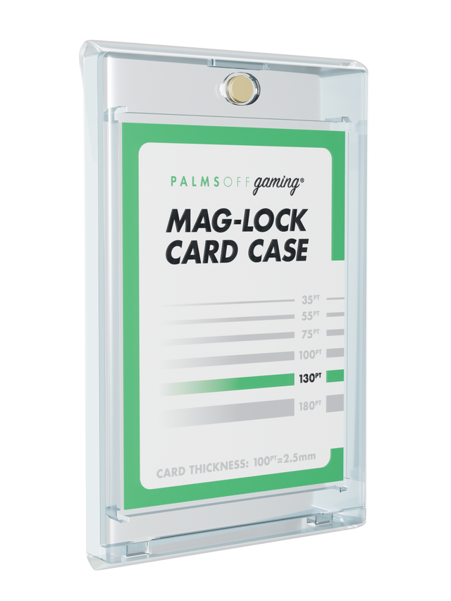 MintFit Mag-Lock Card Case Sleeves (100-130pt) - 100pc