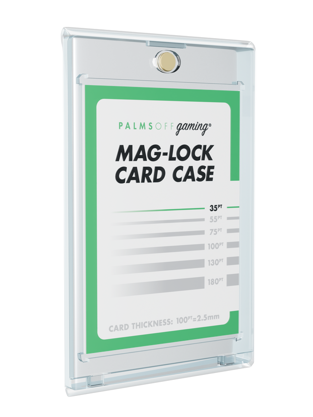 MintFit Mag-Lock Card Case Sleeves (35-75pt) - 100pc