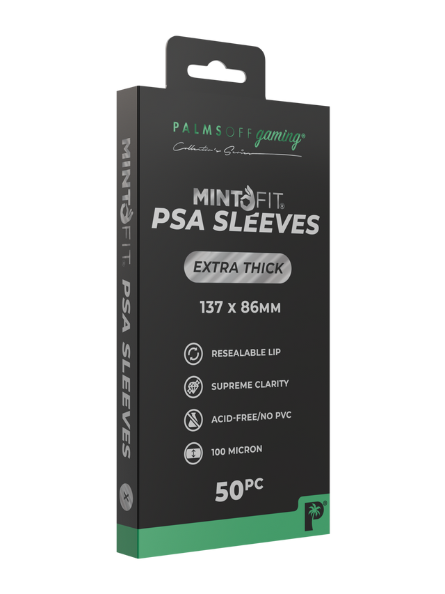 MintFit PSA Graded Card Sleeves - Extra Thick 50pc