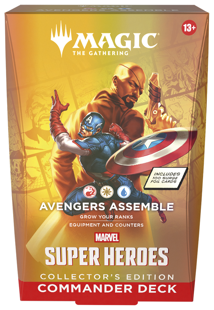 Magic Marvel Super Heroes - Collector Commander Deck Display [Pre-order]