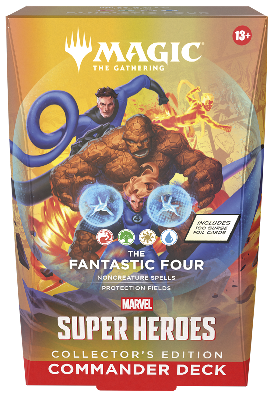 Magic Marvel Super Heroes - Collector Commander Deck Display [Pre-order]