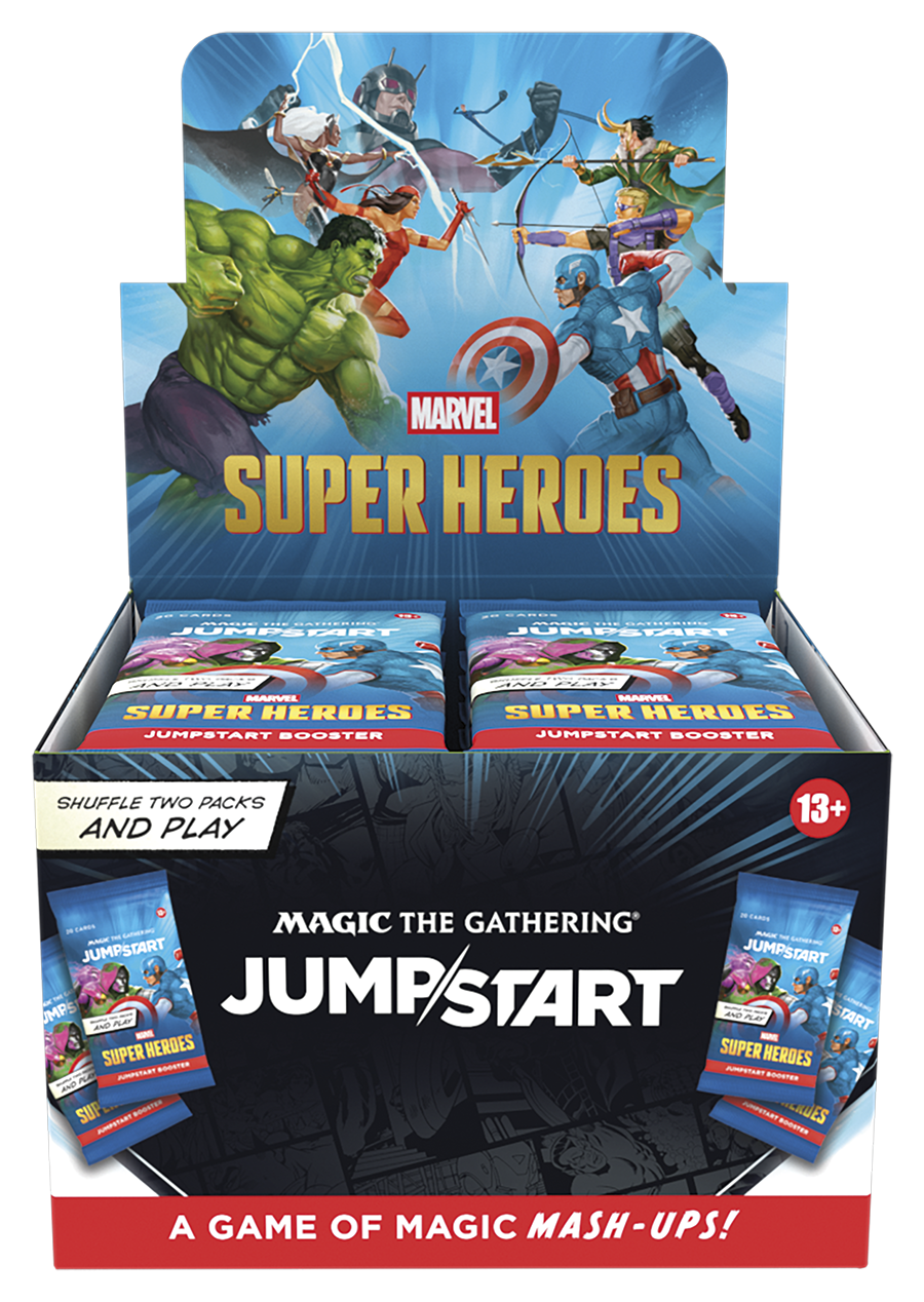 Magic Marvel Super Heroes - Jumpstart Booster Display [Pre-order]