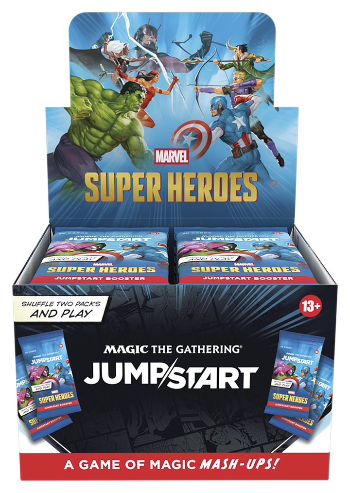 Magic Marvel Super Heroes - Jumpstart Booster Display [Pre-order]