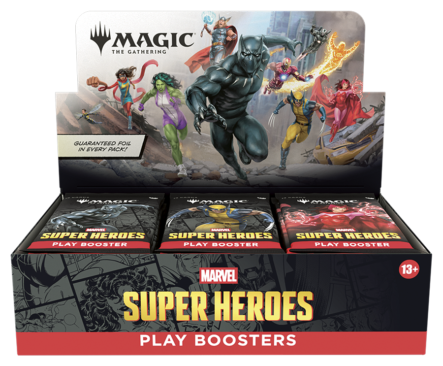 Magic Marvel Super Heroes - Play Booster Display [Pre-order]