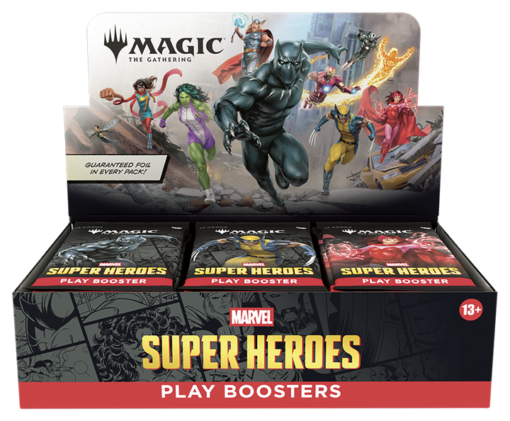 Magic Marvel Super Heroes - Play Booster Display [Pre-order]