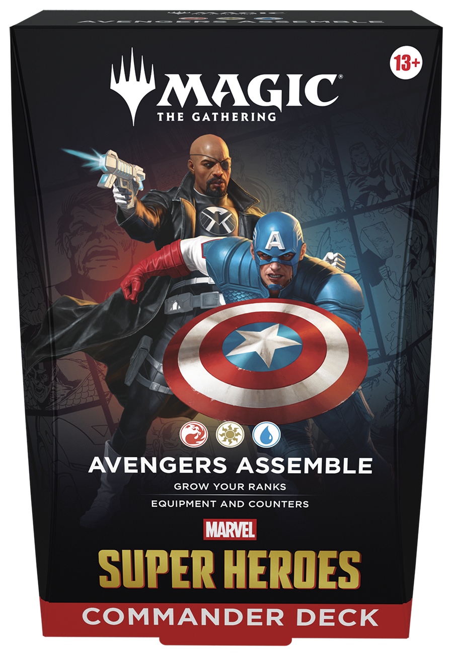 Magic Marvel Super Heroes - Commander Deck Display [Pre-order]