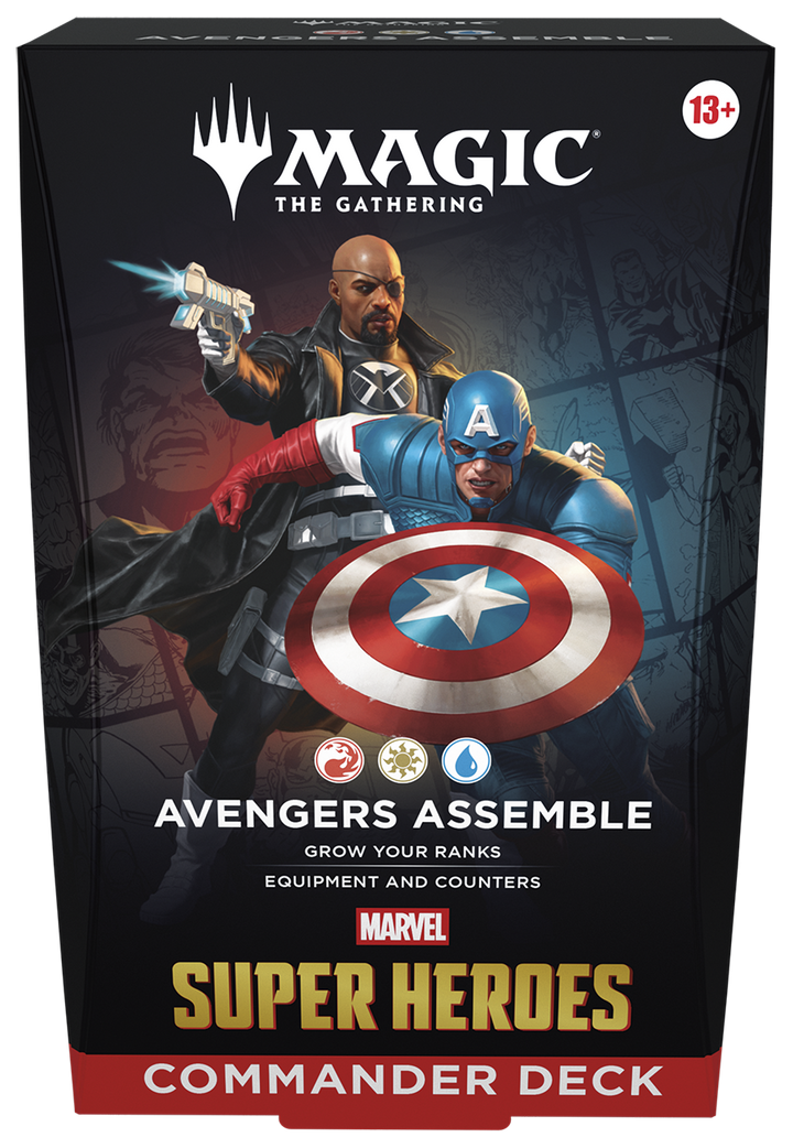 Magic Marvel Super Heroes - Commander Deck Display [Pre-order]