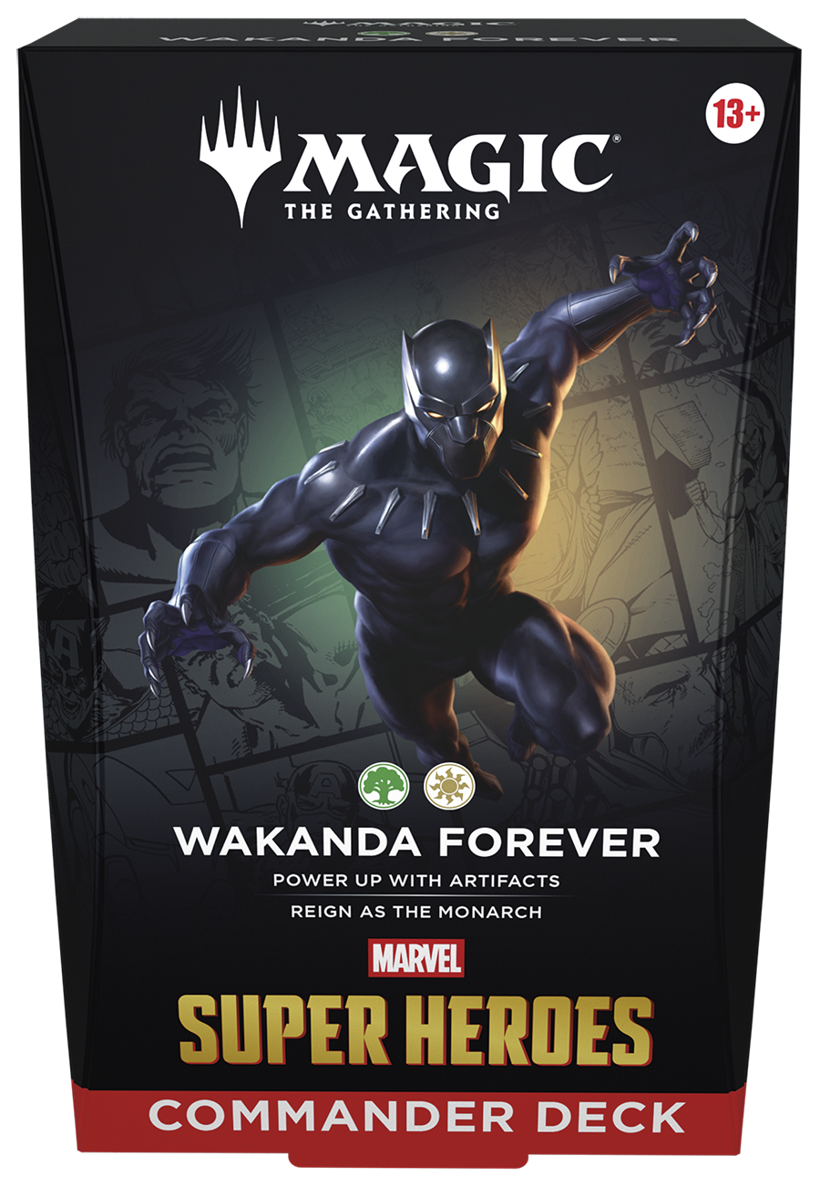 Magic Marvel Super Heroes - Commander Deck Display [Pre-order]