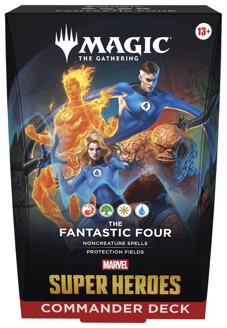 Magic Marvel Super Heroes - Commander Deck Display [Pre-order]