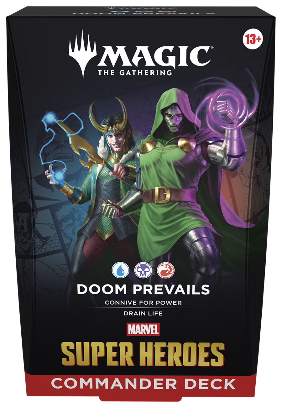 Magic Marvel Super Heroes - Commander Deck Display [Pre-order]