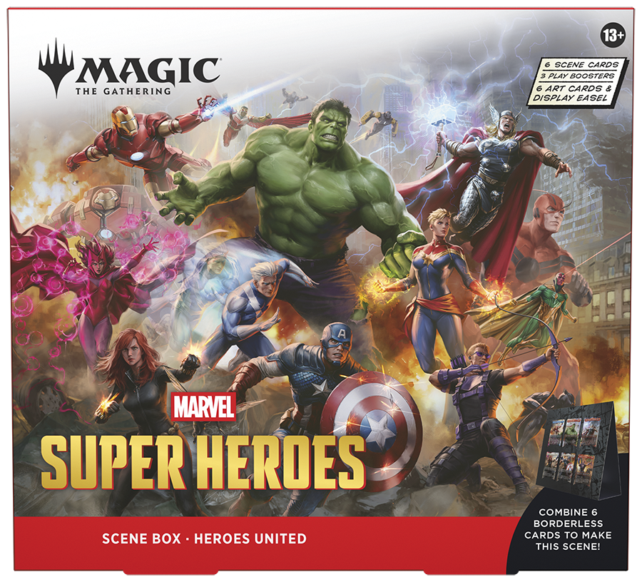 Magic Marvel Super Heroes - Scene Box - Heroes United [Pre-order]