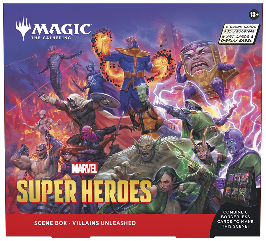Magic Marvel Super Heroes - Scene Box - Villains Unleashed [Pre-order]