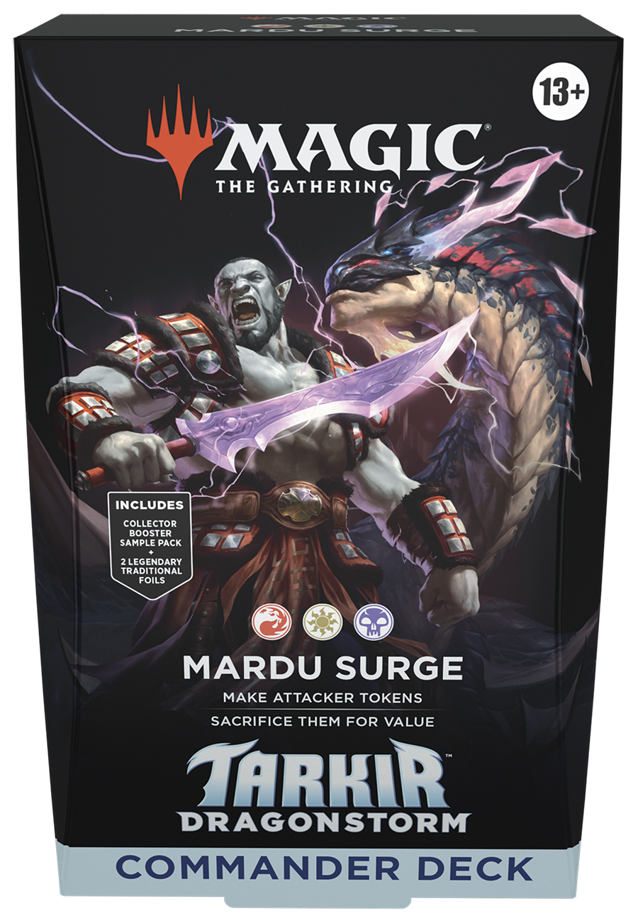 Magic Tarkir: Dragonstorm - Commander Deck Case (Set of 5) Turtle TCG Magic Tarkir: Dragonstorm - Commander Deck Case (Set of 5) Turtle TCG