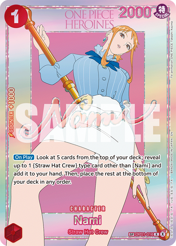Nami OP01-016 (Extra Booster: One Piece Heroines Edition Vol. 2)  - Special Foil