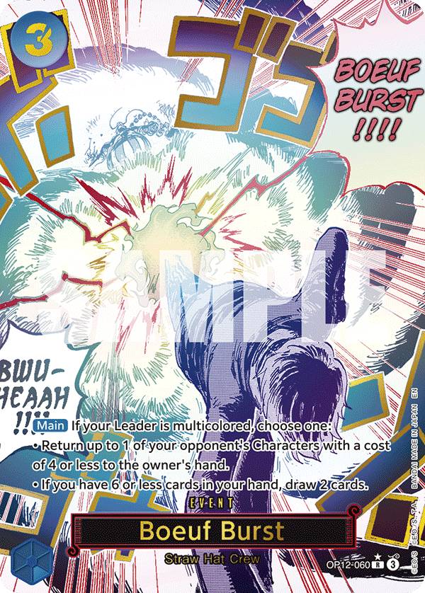 Boeuf Burst - OP12-060 - (Alternate Art) [OP-12]