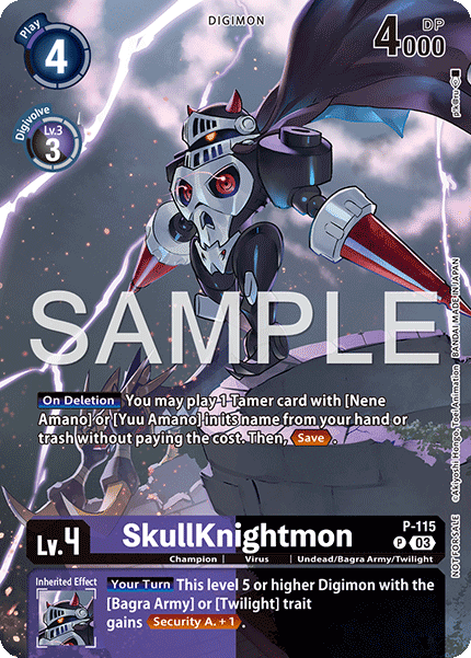SkullKnightmon (P-115) (EX10 Legend Pack 2025)