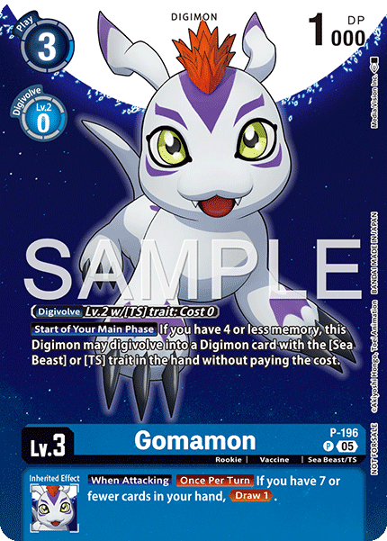 Gomamon (P-196)