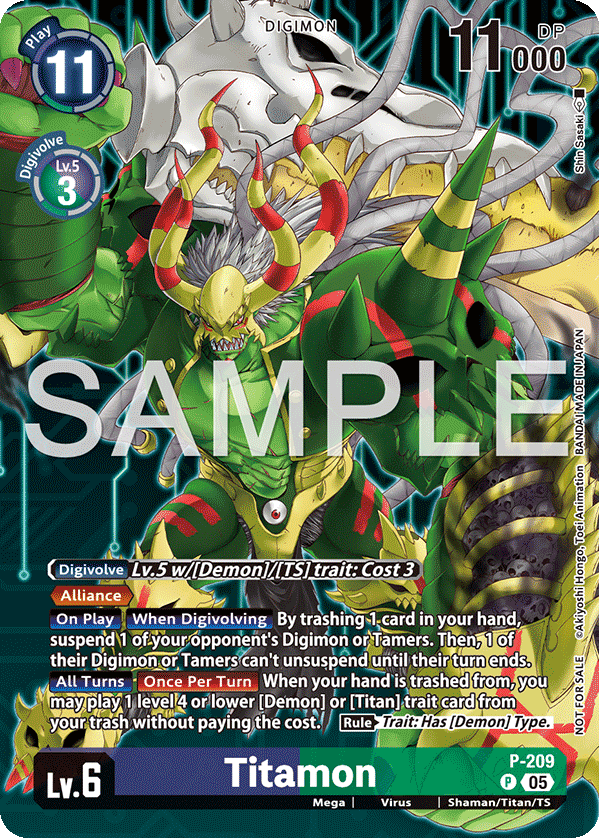 Titamon (P-209) (Box Topper)