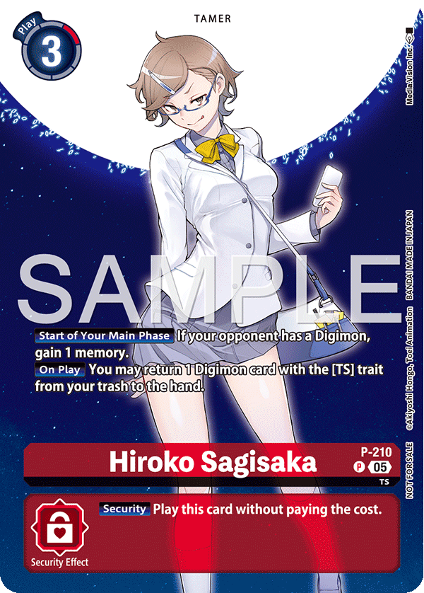 Hiroko Sagisaka (P-210) (Box Topper)