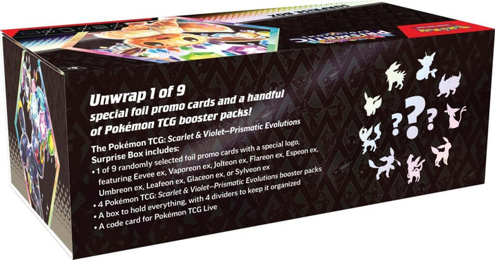 POKÉMON TCG Scarlet & Violet 8.5 Prismatic Evolutions Surprise Box (Pre-order)