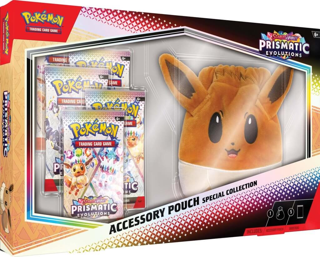 POKÉMON TCG Scarlet & Violet 8.5 Prismatic Evolutions Accessory Pouch (Pre-order)