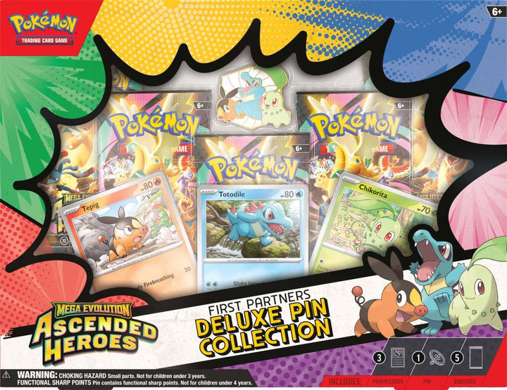 Pokémon TCG: Mega Evolution— Ascended Heroes First Partners Deluxe Pin Collection [Pre-order]
