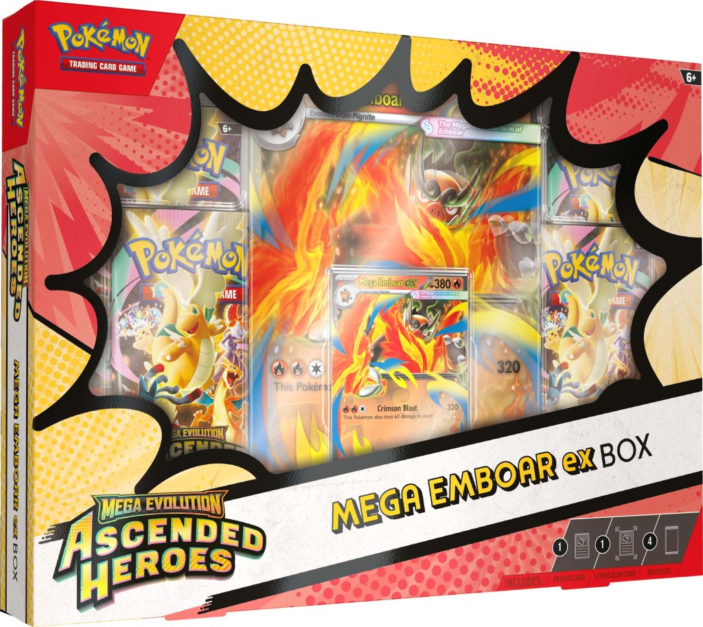 Mega Evolution—Ascended Heroes Mega Ex Box [Pre-order]