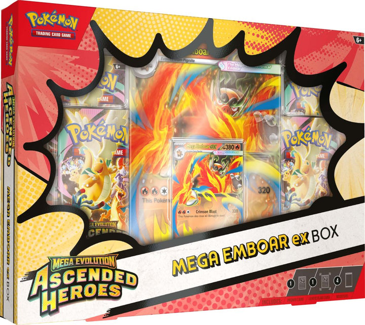 Mega Evolution—Ascended Heroes Mega Ex Box [Pre-order]