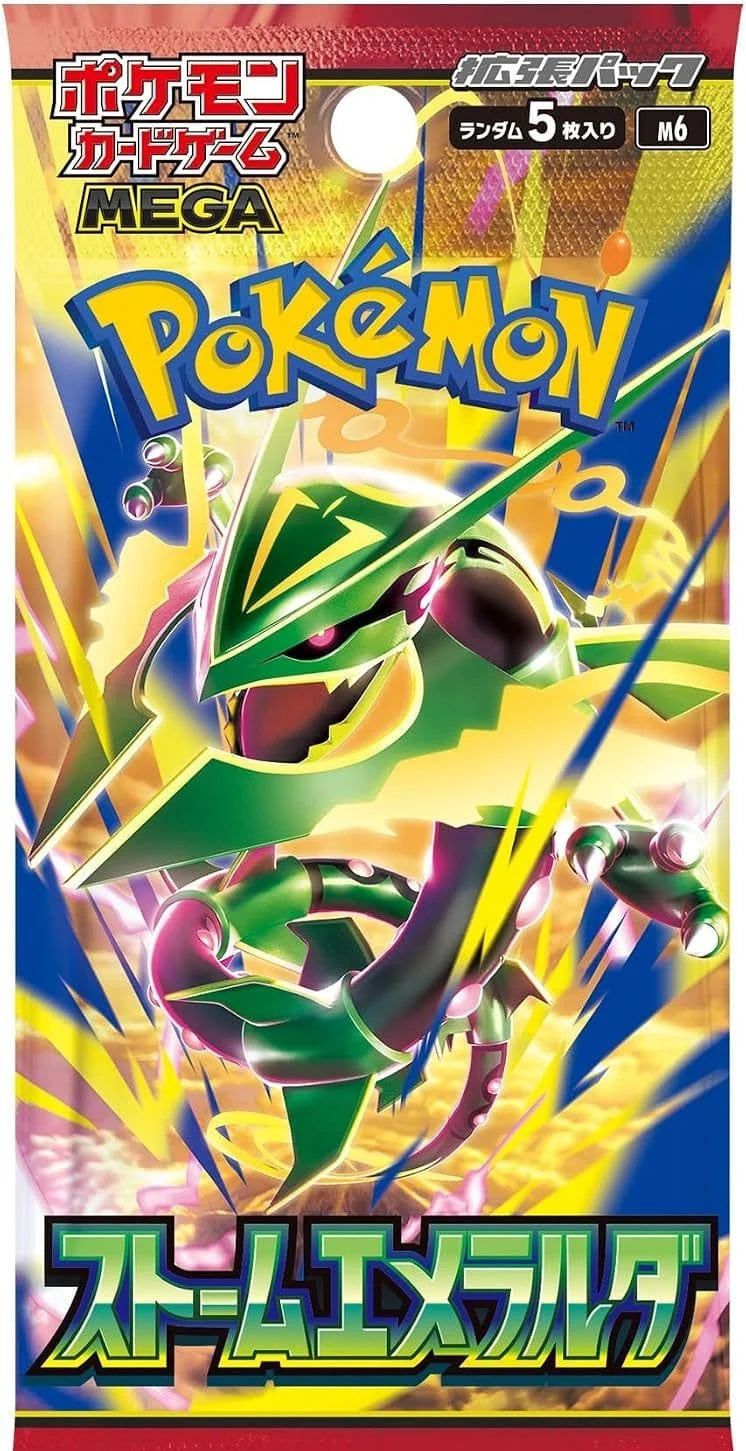 Pokemon Mega - Storm Emeralda M6 - Booster Pack