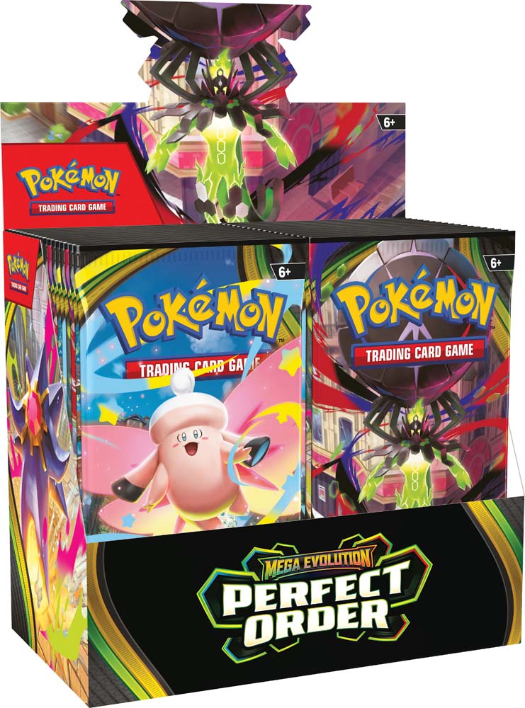 Pokémon TCG: Mega Evolution - Perfect Order Booster Box (Pick-up Only - See Description)