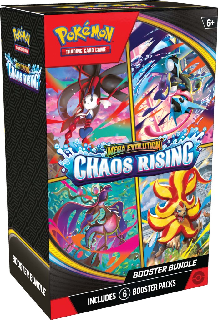 Pokémon TCG: Mega Evolution Chaos Rising Booster Bundle (Pick-up Only)